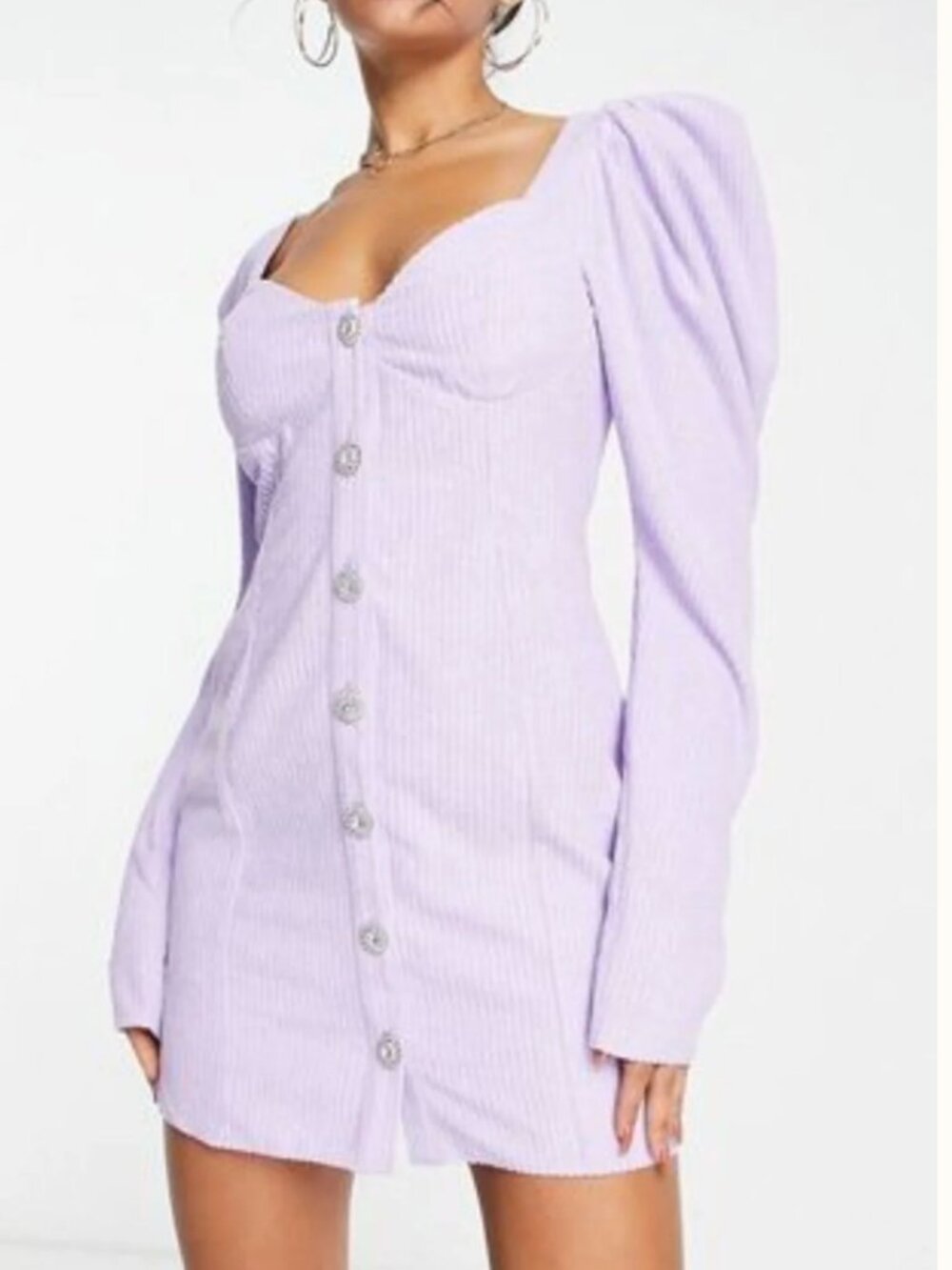 Lavender ASOS Mini Dress